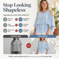 Zomertop met blote schouders en ruches voor dames