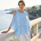 Zomertop met blote schouders en ruches voor dames