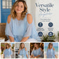 Zomertop met blote schouders en ruches voor dames