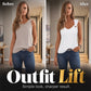 Zomerse effen mouwloze vesttop met losse pasvorm voor dames