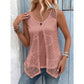 Gelaagde kanten tanktop voor dames