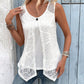 Gelaagde kanten tanktop voor dames