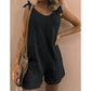 🌿 Dames Katoen-Linnen Jumpsuit Zomer 2026 Effen Kleur Met Opgenaaide Zakken, Losvallende Overalls, Grote Voorraad Voor Wish AliExpress Export