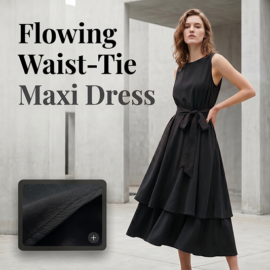🌼 Dames Boho Maxi Jurk met Bloemenprint en Kwasten, Losse Zomer Strandjurk Mouwloos Met Diepe V-Hals