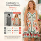 Mouwloze slipdress met bloemenprint voor dames