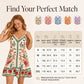 Mouwloze slipdress met bloemenprint voor dames