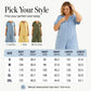 Casual jumpsuit met korte mouwen en wijde pijpen voor dames