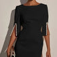 Slim fit kokerjurk voor dames