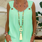 Mouwloze tanktop en korte broek – 2-delige set