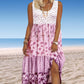 Mouwloze jurk in boho-stijl voor dames