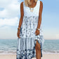 Mouwloze jurk in boho-stijl voor dames