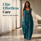 Casual mouwloze maxi-jurk voor dames