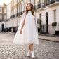 🔥 TOP TREND 💃 Dames Cape Jurk – Losse pasvorm & stijlvolle look 🌸