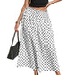 ⏳Tijdelijke aanbieding: 50% korting⏰Midi-rok met stippen voor dames🌟👗