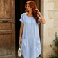 🌸 50% KORTING 👗 Dames Jurk – Ademend, zacht & comfortabel voor elke dag ✨
