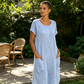 🌸 50% KORTING 👗 Dames Jurk – Ademend, zacht & comfortabel voor elke dag ✨