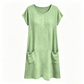 🌸 50% KORTING 👗 Dames Jurk – Ademend, zacht & comfortabel voor elke dag ✨