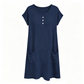 🌸 50% KORTING 👗 Dames Jurk – Ademend, zacht & comfortabel voor elke dag ✨