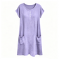 🌸 50% KORTING 👗 Dames Jurk – Ademend, zacht & comfortabel voor elke dag ✨