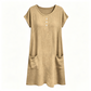 🌸 50% KORTING 👗 Dames Jurk – Ademend, zacht & comfortabel voor elke dag ✨