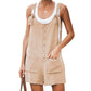 Casual, ruimvallende jumpsuit voor dames met zakken