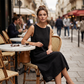 Mouwloze casual jurk met ronde hals voor dames, losvallende maxi-jurk in linnenlook met zakken