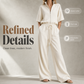 ⌛Tijdelijke aanbieding – Casual set met top en broek voor dames
