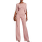 Elegante, met kralen versierde, slanke jumpsuit