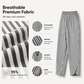 Casual gestreepte broek met hoge taille voor dames
