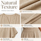 Casual katoen-linnen loungewear-set voor dames