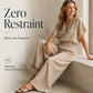 Casual katoen-linnen loungewear-set voor dames