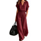 Casual katoen-linnen loungewear-set voor dames