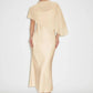 Elegante tweedelige jurkenset voor dames met cape