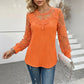 ⌛Tijdelijke aanbieding – Elegante patchwork-top met kant voor dames