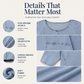 Dames-T-shirt met korte mouwen en denimprint