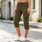 ✨ Nieuwe Trend 🔥 Dames Capri Cargo Broek – Moderne Look met Maximaal Comfort👖