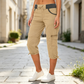✨ Nieuwe Trend 🔥 Dames Capri Cargo Broek – Moderne Look met Maximaal Comfort👖