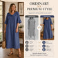 Casual zomerjurk met ronde hals voor dames