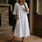 Casual zomerjurk met ronde hals voor dames