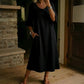 Casual zomerjurk met ronde hals voor dames