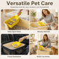 🐱 Ruimtebesparende hangende kattenbakzandzeef – Snel zeven, minder verspilling en een schonere kattenbakroutine ✨