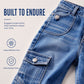 🚀 Gratis verzending🔥50% KORTING 👖 Denim Cargoshort – Slank & Praktisch ✨