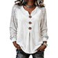 Casual fluwelen top met lange mouwen voor dames