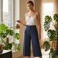 Damesbroek met hoge taille