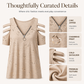Bestseller💕 T-shirt met open schouders – Trendy uitsnijding en makkelijk te combineren met elke look