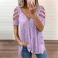 Bestseller💕 T-shirt met open schouders – Trendy uitsnijding en makkelijk te combineren met elke look