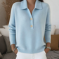 Bestseller🏆👚 Elegante gebreide trui met reverskraag – Tijdloos ontwerp en de hele dag comfort, passend bij elke look