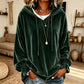 ⌛Tijdelijke aanbieding – Casual fluwelen hoodie voor dames