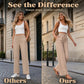 ✨🛍️Nieuwe collectie – Casual broek met wijde pijpen en functionele zakken – Makkelijk te combineren, van een kopje koffie halen tot een wandeling op een resort