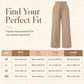 ✨🛍️Nieuwe collectie – Casual broek met wijde pijpen en functionele zakken – Makkelijk te combineren, van een kopje koffie halen tot een wandeling op een resort